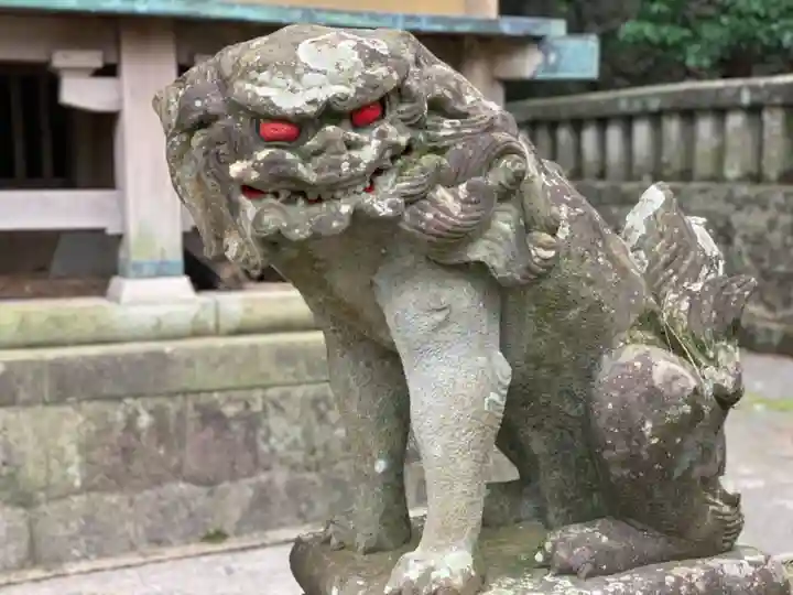 稲取八幡神社の狛犬