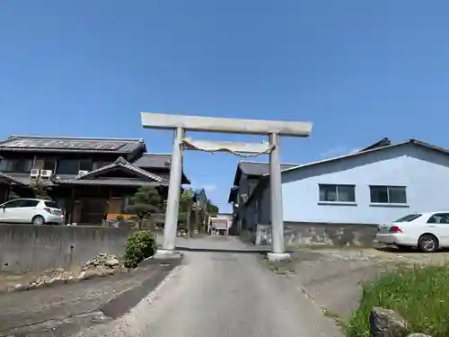 鳥取山田神社の鳥居