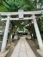 奥澤神社の鳥居
