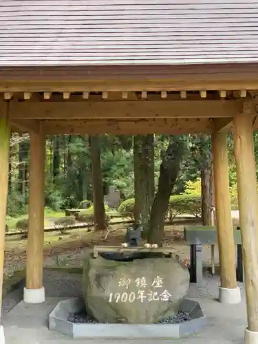 山宮浅間神社の手水