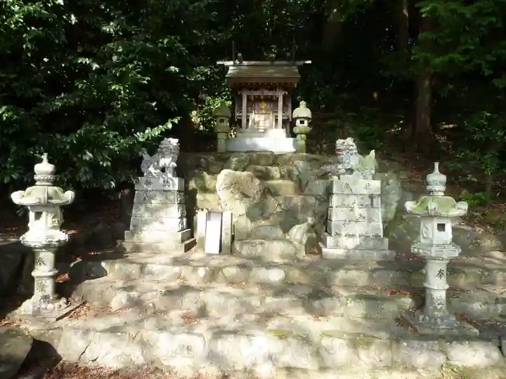 下笠田八幡神社の末社・摂社
