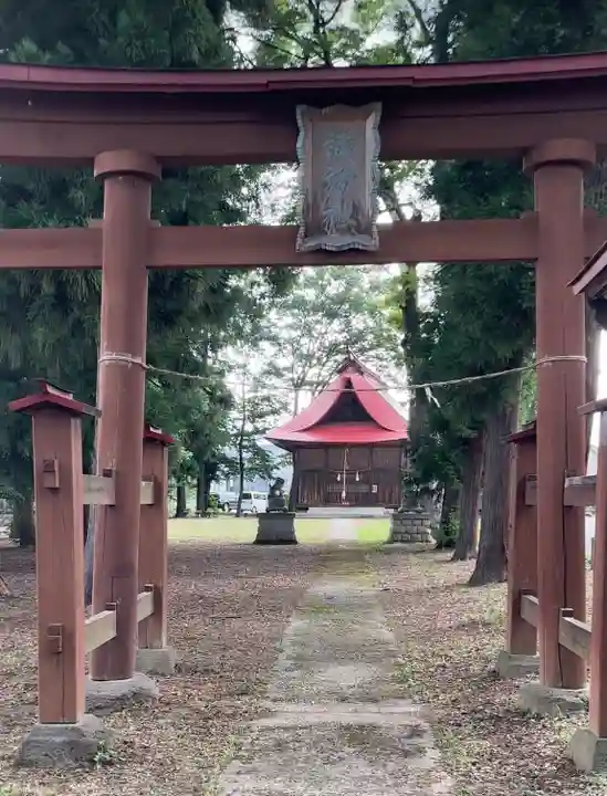 野坂山神社(諏訪社)(長野県)