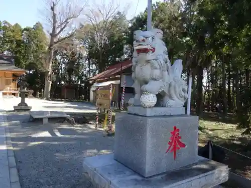 鹿嶋神社の狛犬