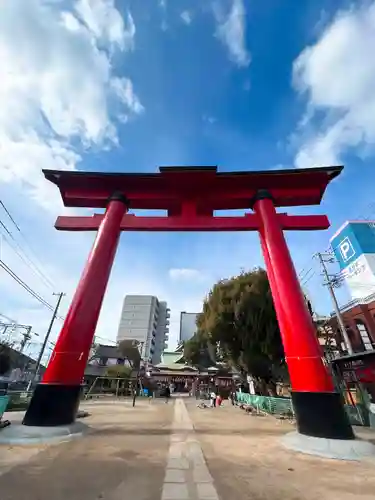 尼崎えびす神社の鳥居