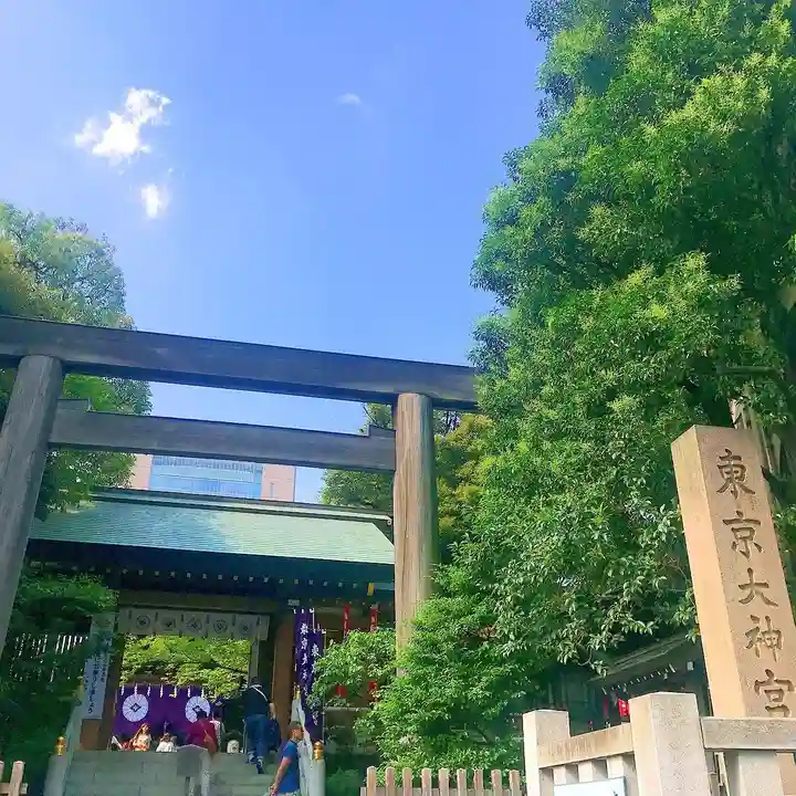 東京大神宮の鳥居