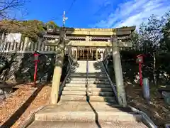 男山八幡宮の鳥居