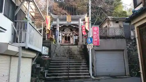 石川町諏訪神社の鳥居