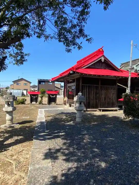 女体神社の本殿・本堂