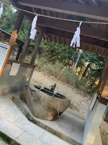 綿津見神社の手水舎