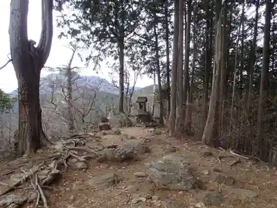 武蔵御嶽神社奥の院の自然