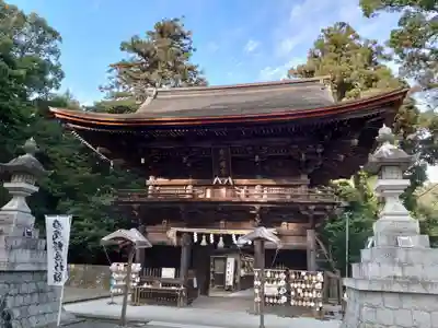 府八幡宮の山門・神門
