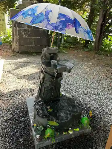 札幌諏訪神社の手水