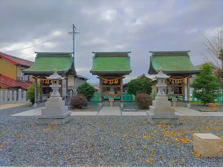寺津八幡社(寺津町)の末社・摂社