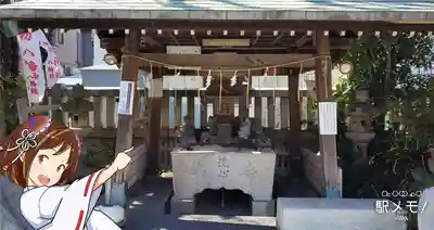 堀切天祖神社の手水舎