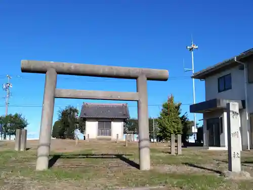 神明社（南奥田町）の鳥居