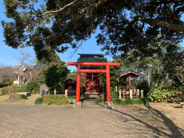 鏡峯神社の鳥居
