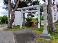 東神楽神社の鳥居