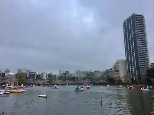 寛永寺不忍池弁天堂の周辺