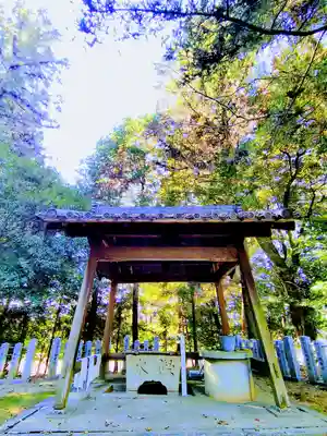 熊野社（塔野地東屋敷）の手水舎