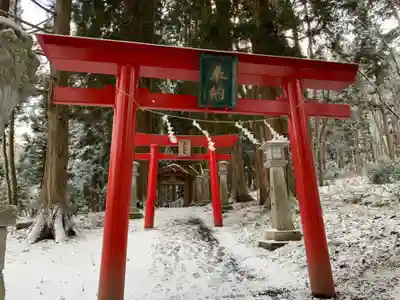 桜松神社の鳥居