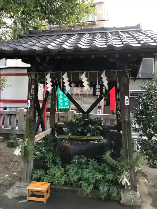矢先稲荷神社の手水舎
