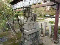 首途八幡宮の狛犬