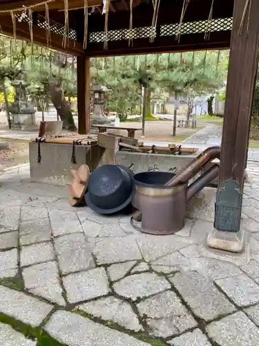 御霊神社（上御霊神社）の手水舎
