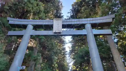 北口本宮冨士浅間神社の鳥居