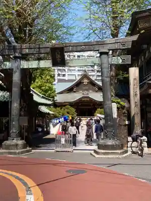湯島天満宮の鳥居