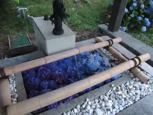 空知神社の手水