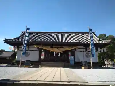 阿智神社の本殿・本堂