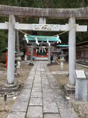 瀧尾神社（日光二荒山神社別宮）の鳥居