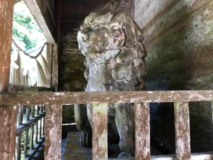 粟鹿神社の狛犬