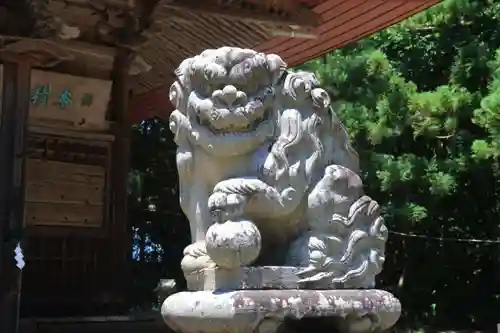 隠津島神社の狛犬