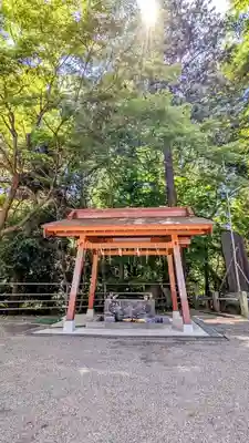 下総国三山　二宮神社の手水舎