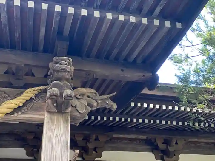 軽米八幡宮の芸術