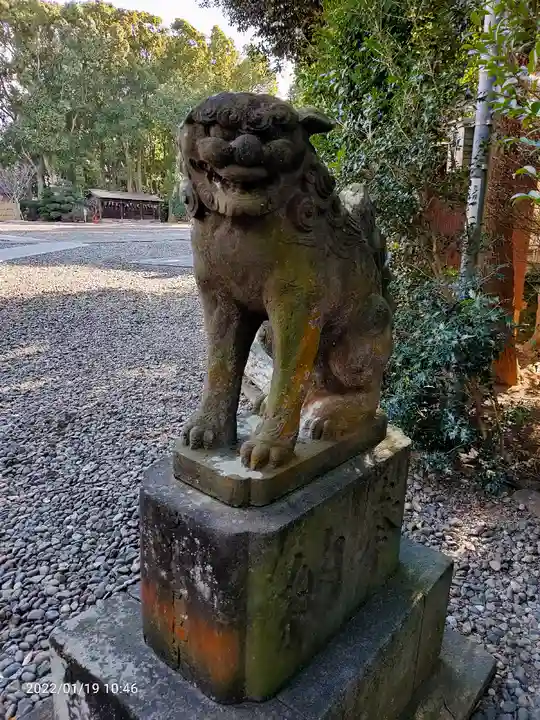姉埼神社の狛犬