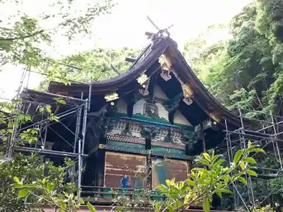 朝倉神社の本殿・本堂