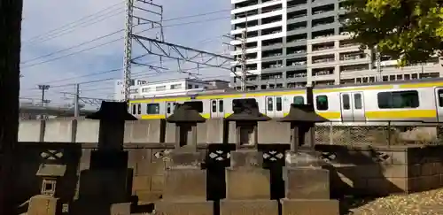 天祖神社の周辺