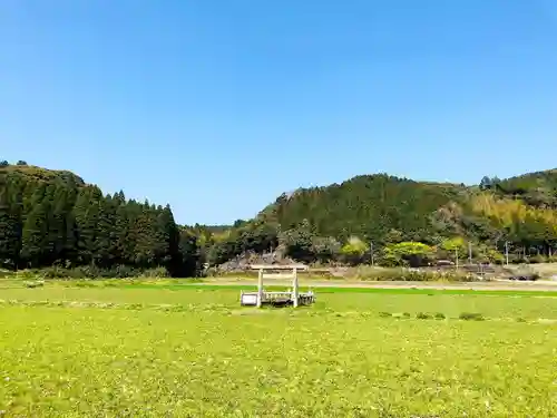 豊玉姫神社の鳥居