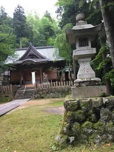 佐々牟志神社の本殿・本堂