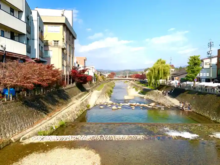 櫻山八幡宮の周辺