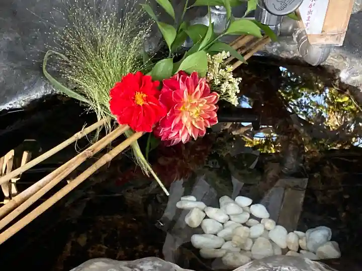 富良野神社の手水舎