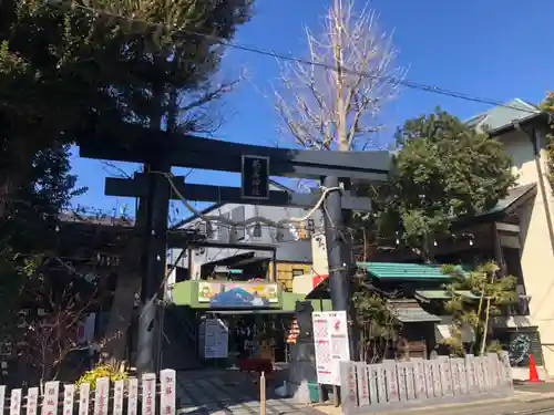 菊名神社の鳥居