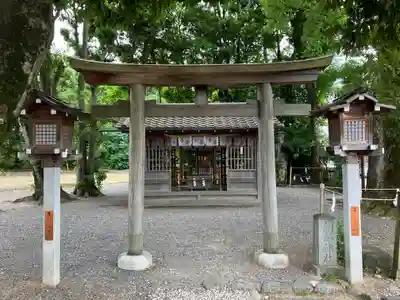 綱越神社(大神神社摂社)の鳥居