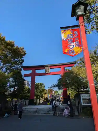 亀戸天神社の鳥居