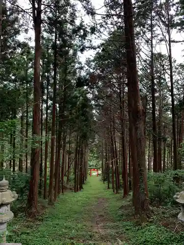 横山神社の景色