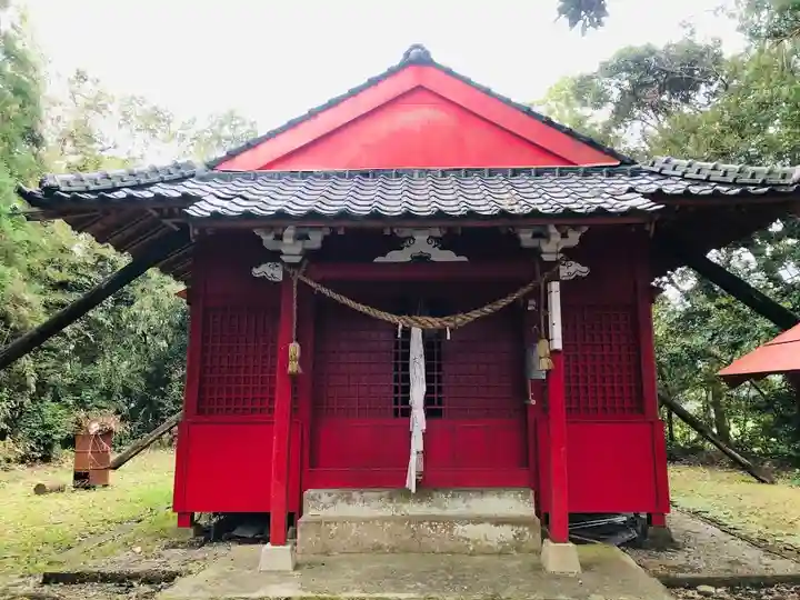 伍社神社の本殿・本堂