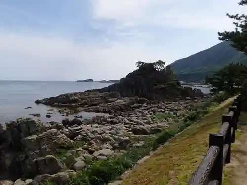 鉾島神社の景色