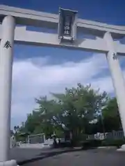 徳島県護國神社の鳥居